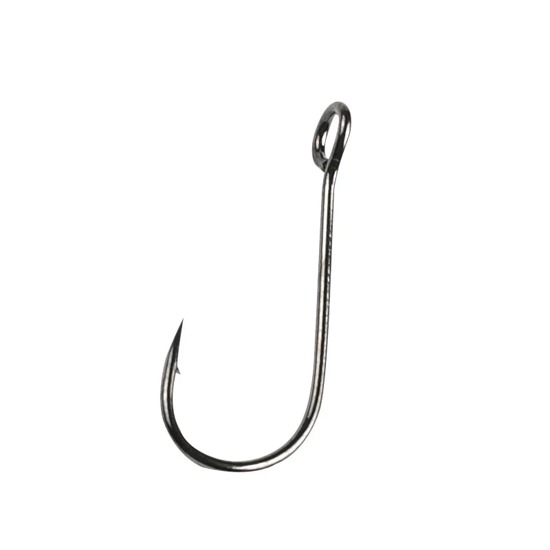 Supercontinent Barb Hook Fishing hook big ring Carbon Steel Single