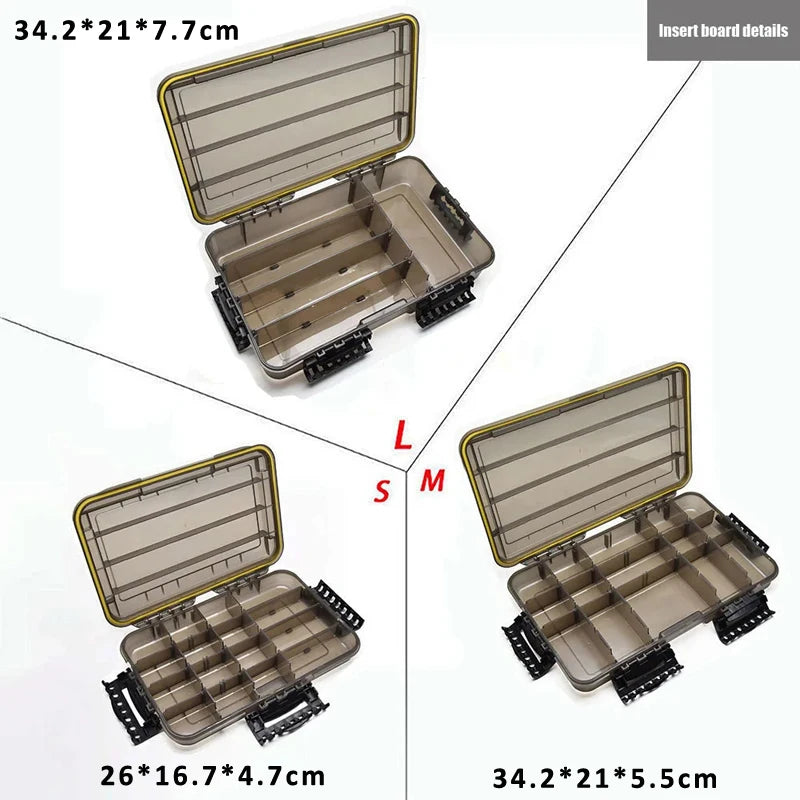 Large-Capacity Waterproof Fishing Tackle Box Fishing Accessories Tool