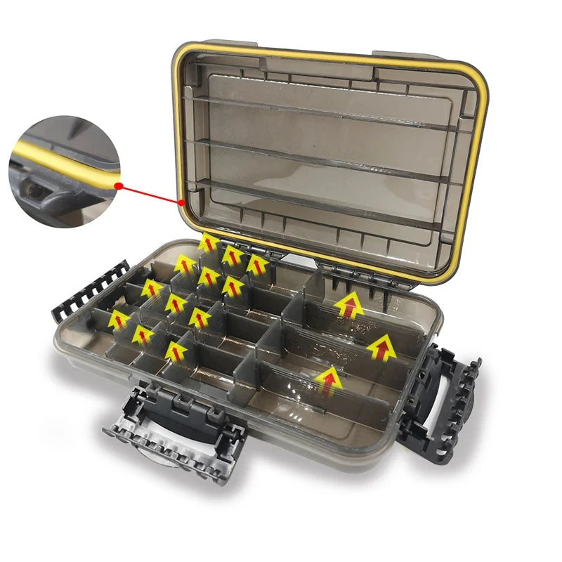 Large-Capacity Waterproof Fishing Tackle Box Fishing Accessories Tool