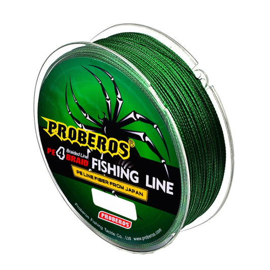 2 PCS PROBEROS 4 Edited 100M Strong Horse Fish Line, Line number: 1.5