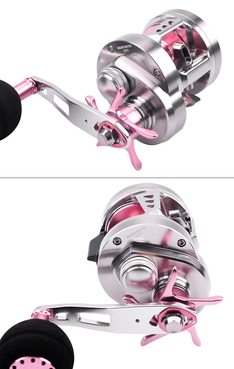 Full metal jigging reel 10+1BB sea fishing reel 6.8:1 gear ratio max