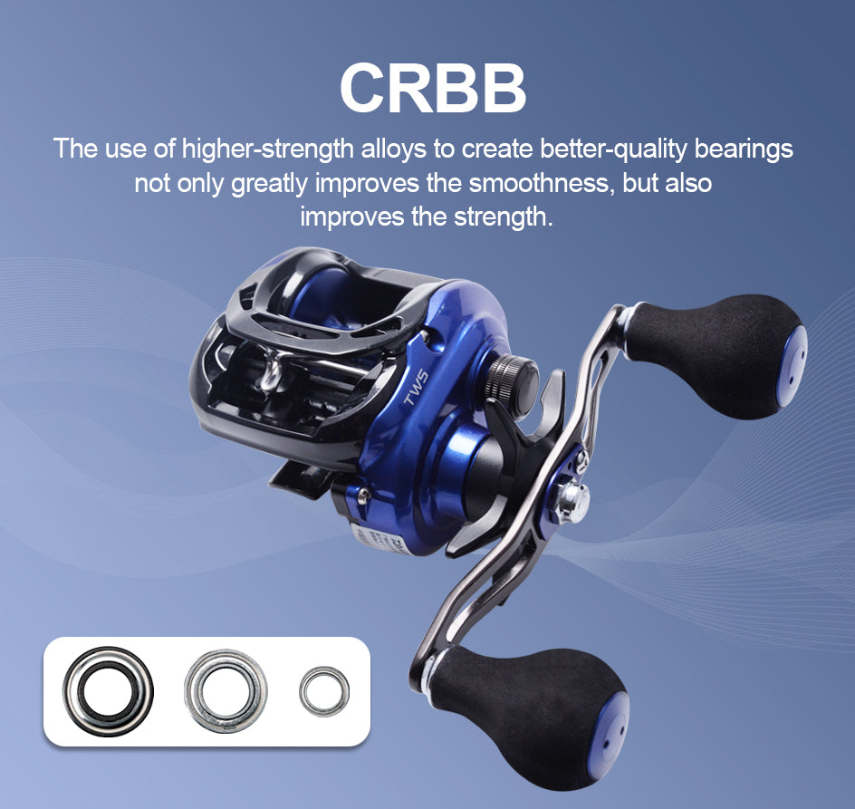 Fishing Baitcasting Reels 200HS/200HSL SV SpoolSaltwater Fishing Low