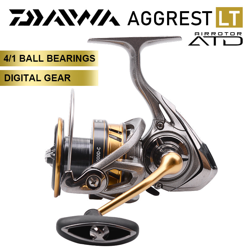 AGGREST LT Spinning Fishing Reels 1000-6000 4+1BB Gear Ratio