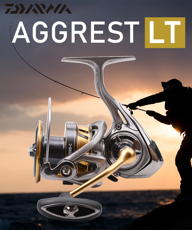 AGGREST LT Spinning Fishing Reels 1000-6000 4+1BB Gear Ratio