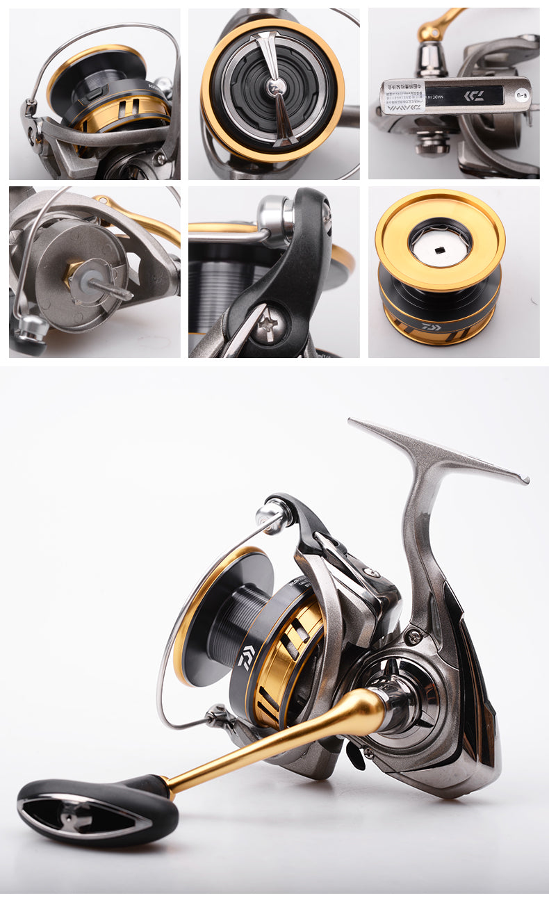 AGGREST LT Spinning Fishing Reels 1000-6000 4+1BB Gear Ratio