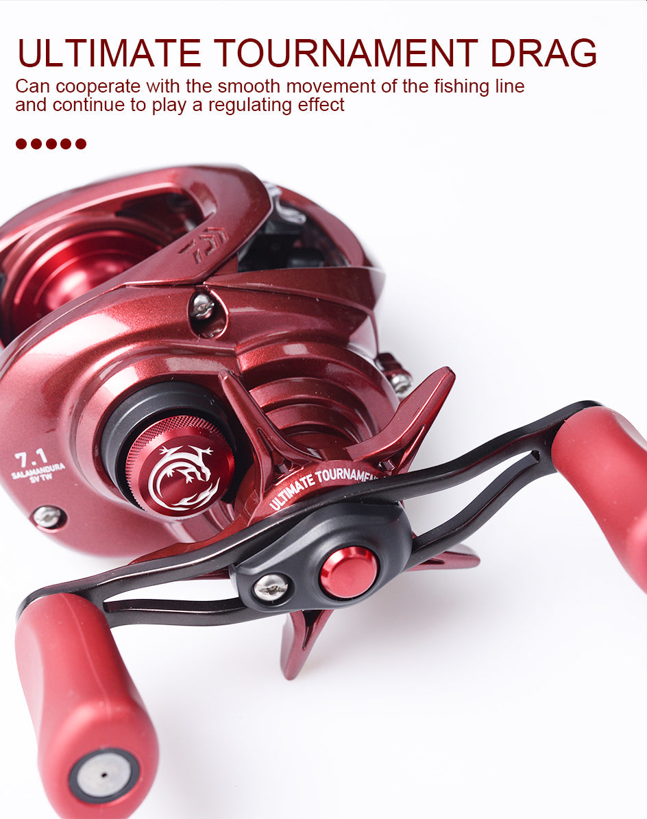 Fishing Reels 103H/103HL 7+1BB Gear Ratio 7.1:1 Max Drag 5kg Reel